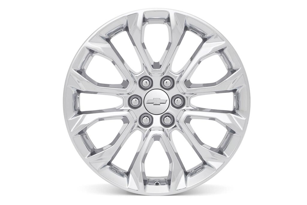 Rin de aluminio de 22 pulgadas cromado con 6 brazos modelo 1 para Chevrolet Suburban 2024 