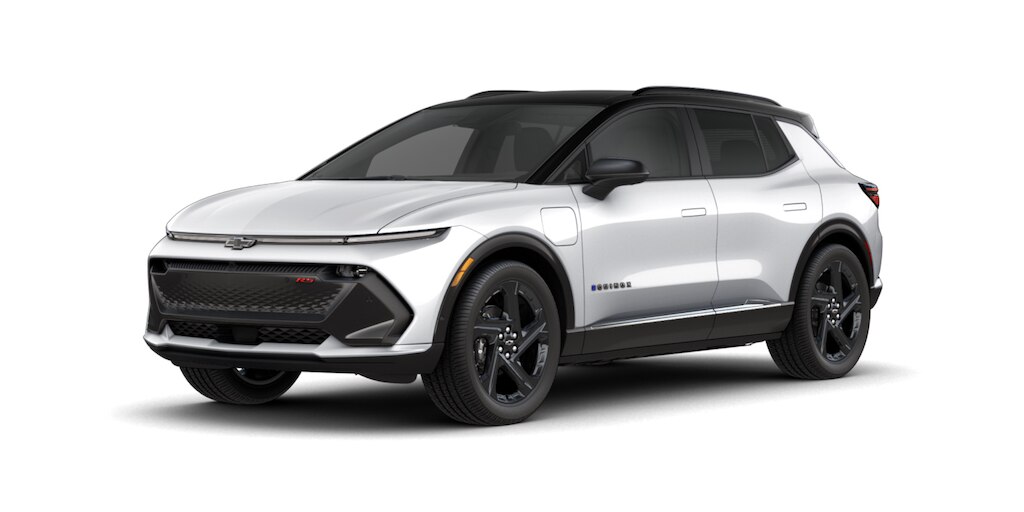 Nueva Chevrolet Equinox EV 2024 SUV eléctrica deportiva en color blanco