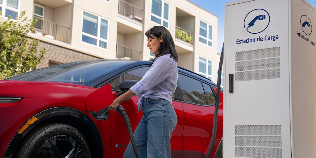 Red de puntos de recarga en el camino para Chevrolet Equinox EV 2024 SUV eléctrica deportiva