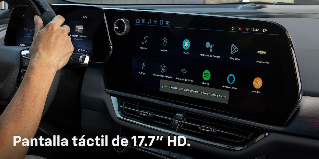 Chevrolet Equinox EV 2024  SUV eléctrica custer con pantalla de 11 pulgadas multicolor