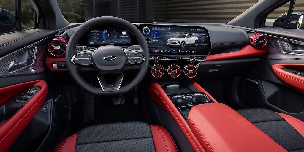 Sistema de calaveras en luz LED de Chevrolet Blazer EV 2025, camioneta SUV eléctrica